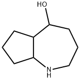 Cyclopent[b]azepin-8-ol, decahydro-, (3a-alpha-,8-ba-,8a-alpha-)- (9CI) Struktur