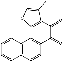 Isotanshinone II Struktur