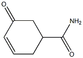 3-Cyclohexene-1-carboxamide,5-oxo-(6CI) Struktur