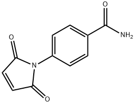 4-(2,5-dioxo-2,5-dihydro-1H-pyrrol-1-yl)benzamide Struktur