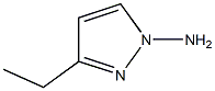 1H-Pyrazol-1-amine,3-ethyl-(9CI) Struktur