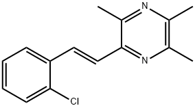 (E)-2-(2-Chlorostyryl)-3,5,6-trimethylpyrazine Struktur