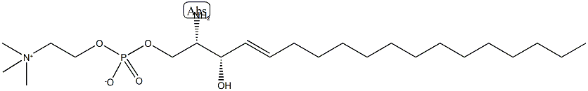 L-threo Lyso-Sphingomyelin (d18:1) Struktur