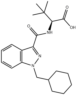 MAB-CHMINACA metabolite M2 Struktur