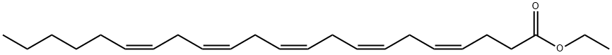 all-cis-4,7,10,13,16-Docosapentaenoic Acid ethyl ester Struktur