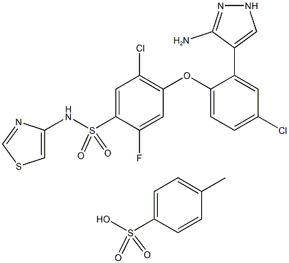 PF-05089771 (tosylate) Struktur