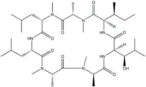 Ternatin heptapeptide Struktur