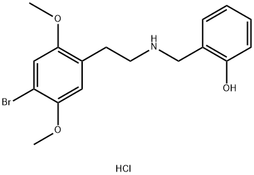 25B-NBOH (hydrochloride) Struktur