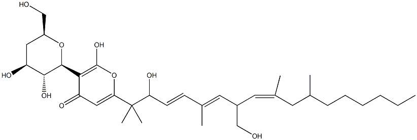 Fusapyrone Struktur