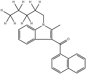 JWH 007-d9 Struktur