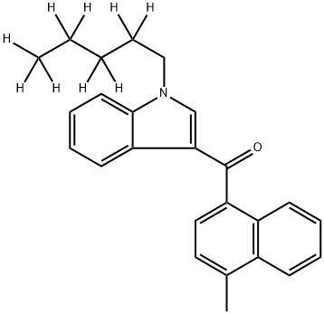 JWH 122-d9 Struktur