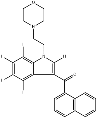 JWH 200-d5 Struktur