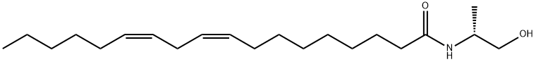 (R)-(+)-Linoleyl-1'-Hydroxy-2'-Propylamide Struktur