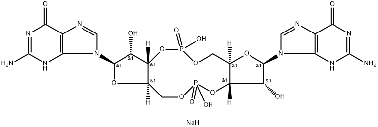 Cyclic di-GMP (sodium salt) Struktur