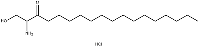 3-keto Sphinganine (d18:0) (hydrochloride) Struktur