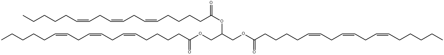 Glycerol Tri-.gamma.-Linolenoyl Struktur