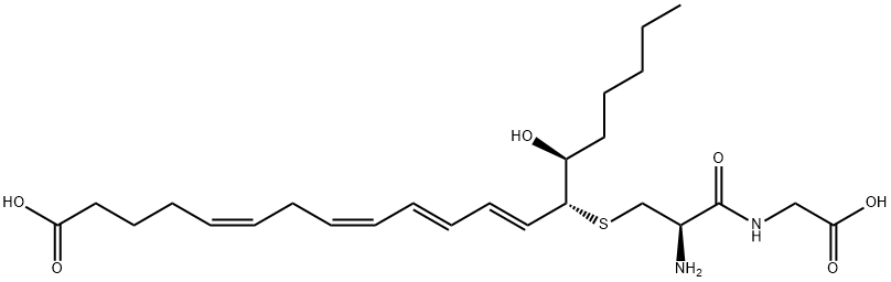 14,15-LEUKOTRIENE D4 Struktur