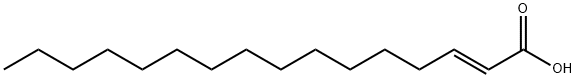 2t-Hexadecenoic acid Struktur