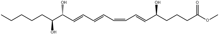 Lipoxin B4 methyl ester Structure