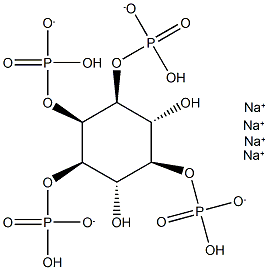 D-myo-Inositol-1,2,3,5-tetraphosphate (sodium salt) Struktur