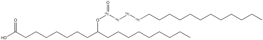 9-PAHSA 13C4 Struktur