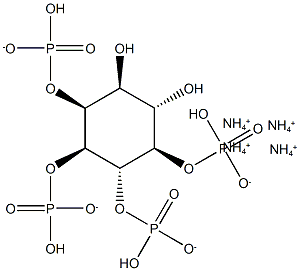 D-myo-Inositol-2,3,4,5-tetraphosphate (ammonium salt) Struktur