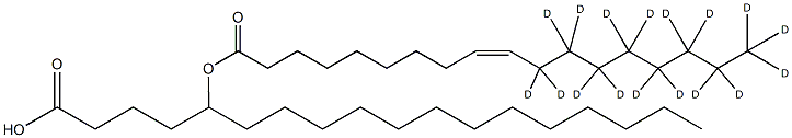 5-OAHSA-d17 Struktur