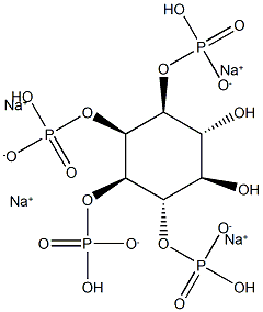 D-myo-Inositol-1,2,3,4-tetraphosphate (sodium salt) Struktur