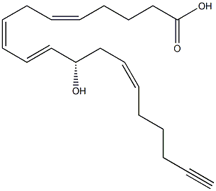 12(S)-HETE-19,20-alkyne Struktur