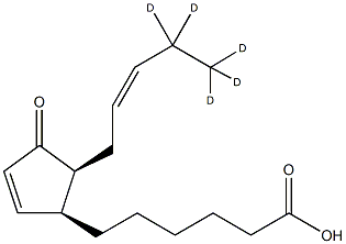 dinor-12-oxo Phytodienoic Acid-d5 Struktur