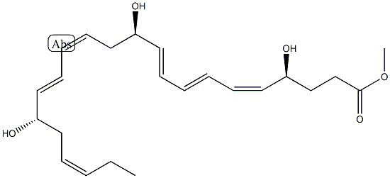 Resolvin D3 methyl ester Struktur