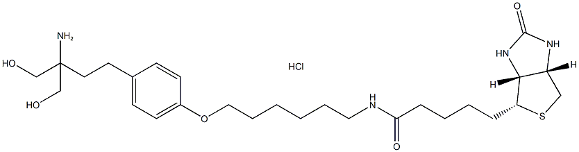 FTY720 phenoxy-biotin Struktur