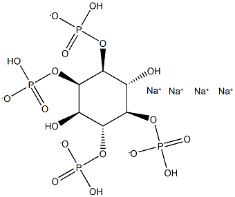 D-myo-Inositol-1,2,4,5-tetraphosphate (sodium salt) Struktur