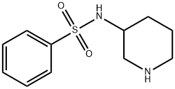 N-(piperidin-3-yl)benzenesulfonamide Struktur