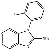 1-(2-fluorophenyl)-1H-1,3-benzodiazol-2-amine Struktur