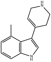 4-METHYL-3-(1,2,3,6-TETRAHYDROPYRIDIN-4-YL)-1H-INDOLE, 1082821-63-3, 結(jié)構(gòu)式