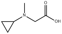 2-[(cyclopropylmethyl)amino]acetic acid Struktur