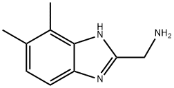 1-(4,5-dimethyl-1H-benzimidazol-2-yl)methanamine(SALTDATA: 2HCl) Struktur