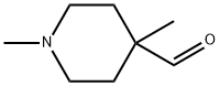 1,4-dimethylpiperidine-4-carbaldehyde(SALTDATA: HCl) Struktur