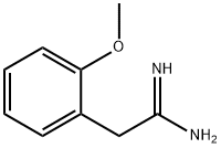 2-(2-methoxyphenyl)ethanimidamide(SALTDATA: HCl) Struktur