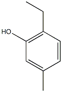 2-ETHYL-5-METHYLPHENOL Struktur