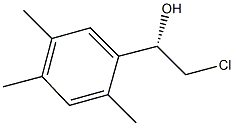 (1S)-2-CHLORO-1-(2,4,5-TRIMETHYLPHENYL)ETHANOL Struktur