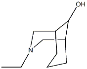 3-ethyl-3-azabicyclo[3.3.1]nonan-9-ol Struktur