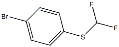 1-bromo-4-[(difluoromethyl)thio]benzene Struktur