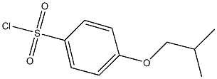 4-isobutoxybenzenesulfonyl chloride Struktur