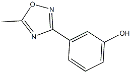 3-(5-methyl-1,2,4-oxadiazol-3-yl)phenol Struktur