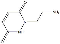 1-(2-aminoethyl)-1,2-dihydropyridazine-3,6-dione Struktur