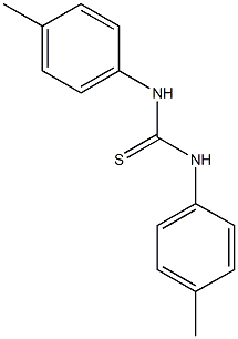 1,3-bis(4-methylphenyl)thiourea Struktur