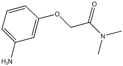 2-(3-AMINOPHENOXY)-N,N-DIMETHYLACETAMIDE