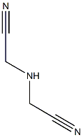 2-[(cyanomethyl)amino]acetonitrile Struktur